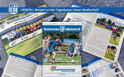 Unser Stadionheft zum Wernigerode-Spiel